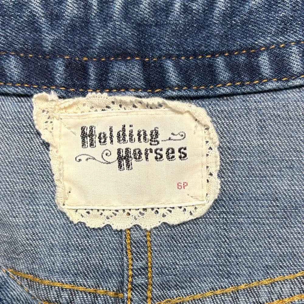 Holding Horses Blue Denim Skirt - Picture 2 of 10